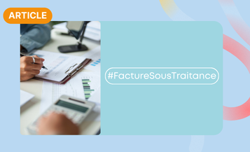 Facture sous traitance BTP