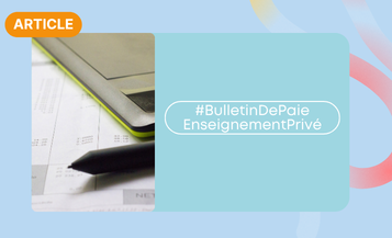 bulletin de paie enseignement privé